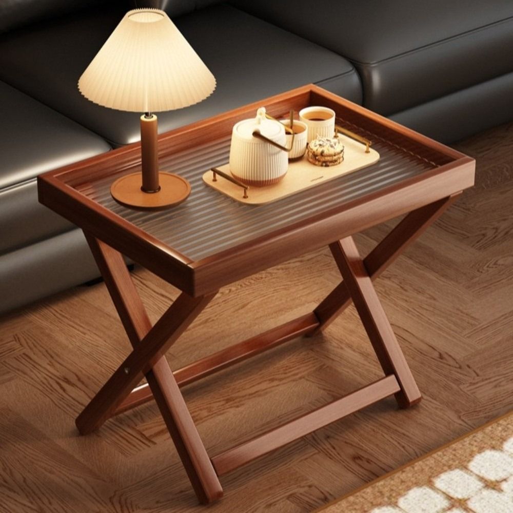 Desk Setup Pegboard - โต๊ะไม้ขนาดเล็กฐานแข็งแรง ประหยัดพื้นที่ โต๊ะกาแฟพับได้ ติดตั้งง่าย โต๊ะข้างขนาดเล็กกะทัดรัด ห้องนั่งเล่นที่บ้าน