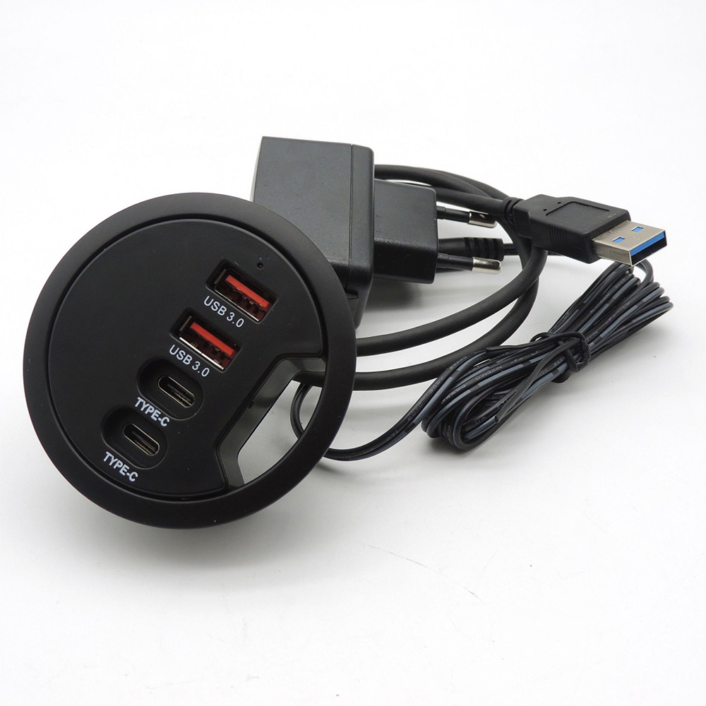 Desk Setup Hub - USB Hub USB3.0 HUB 2 พอร์ตUSB3.0