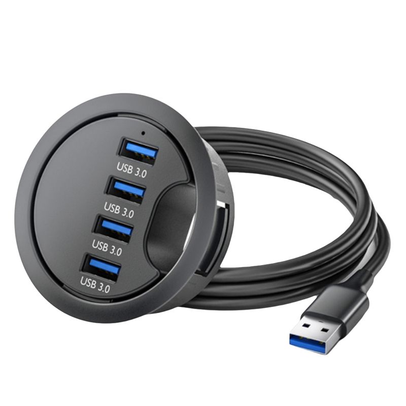 Desk Setup Hub - A29F-USB ฮับการ์ดรีดเดอร์คอมพิวเตอร์ USB Desktop Docking Station