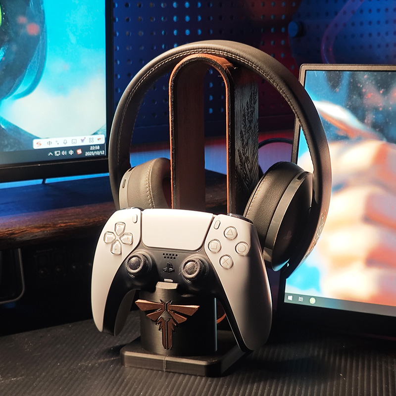 Desk Setup Ps5 - ที่วางหูฟังลายเซลด้า ธีมอนิเมะ ที่แขวนโลโก้เกม PS5 อุปกรณ์ตกแต่งโต๊ะทำงานสำหรับอีสปอร์ต อุปกรณ์เสริมสำหรับเครื่องเล่นเกม