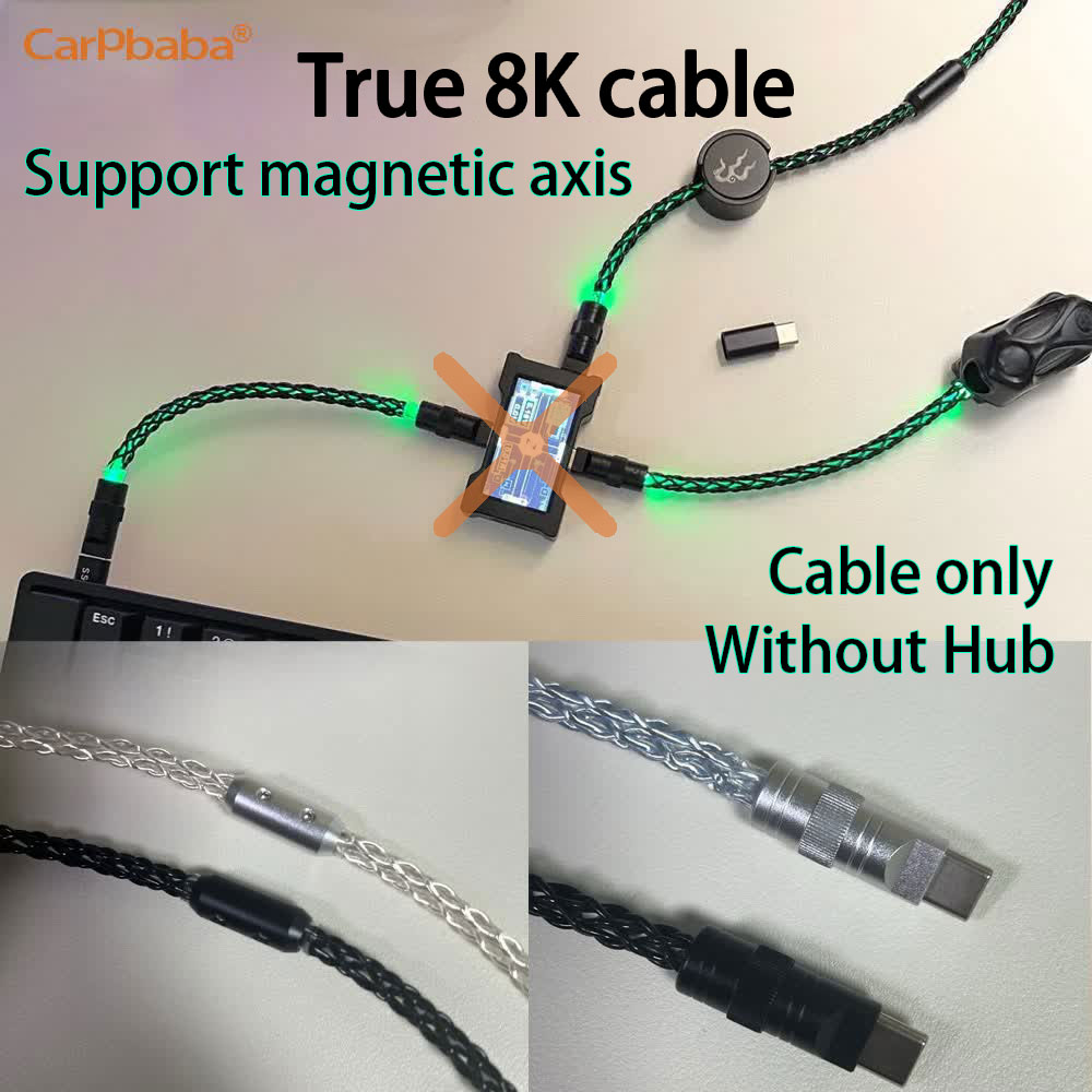 Desk Setup Hub - K4HM6 8K Gaming Line TypeC-TypeC Data
