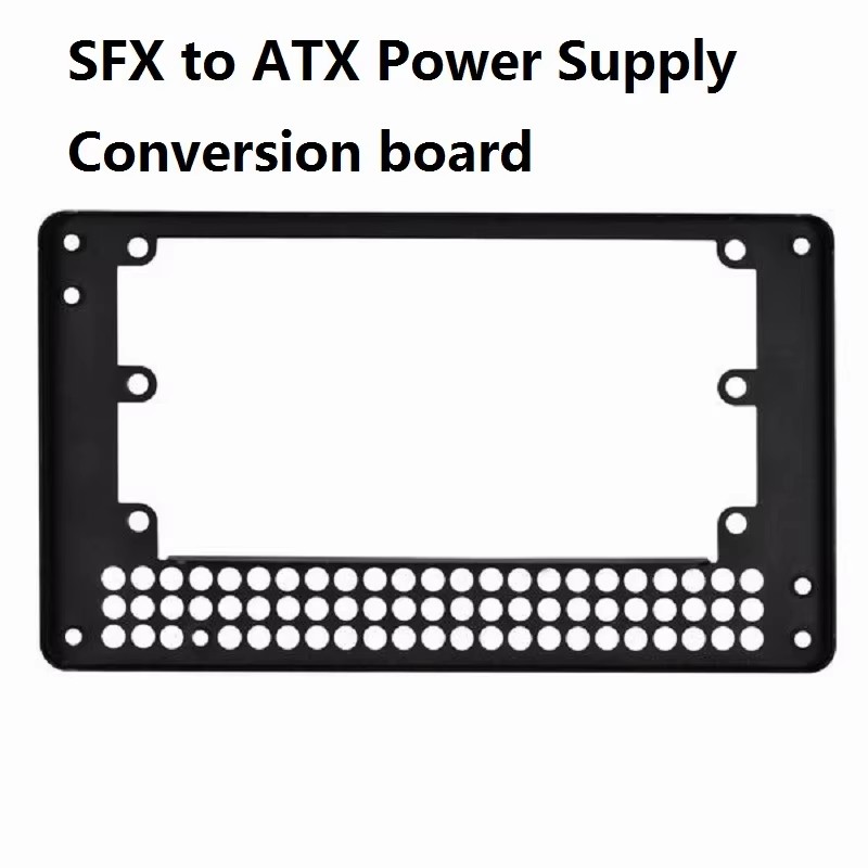 Desk Setup Pegboard - คอมพิวเตอร์ตั้งโต๊ะ SFX/SFX-L ถึง ATX ขายึดพาวเวอร์ซัพพลาย ประหยัดพื้นที่