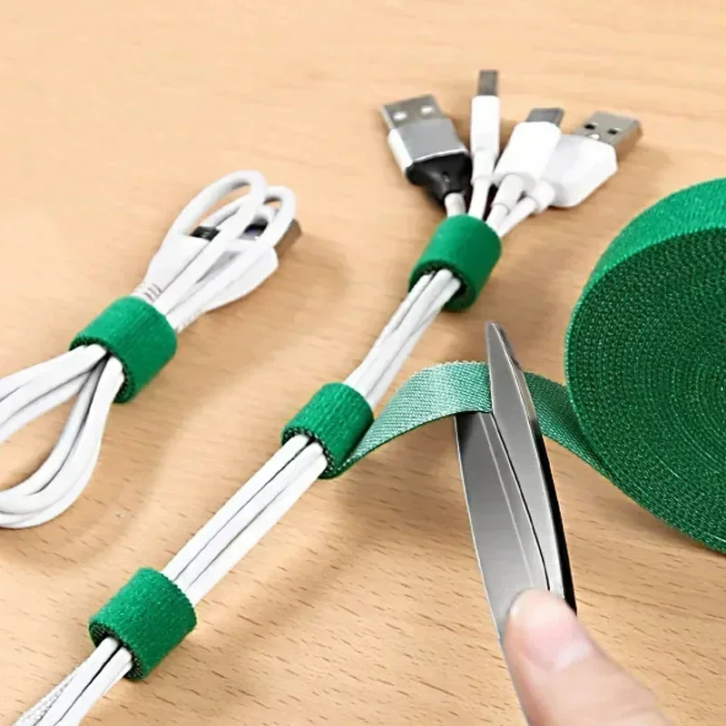 Cable Velcro Strap - สายรัดจัดเก็บสายเคเบิลแบบม้วน 5 เมตร/ม้วน กว้าง 12 มม.