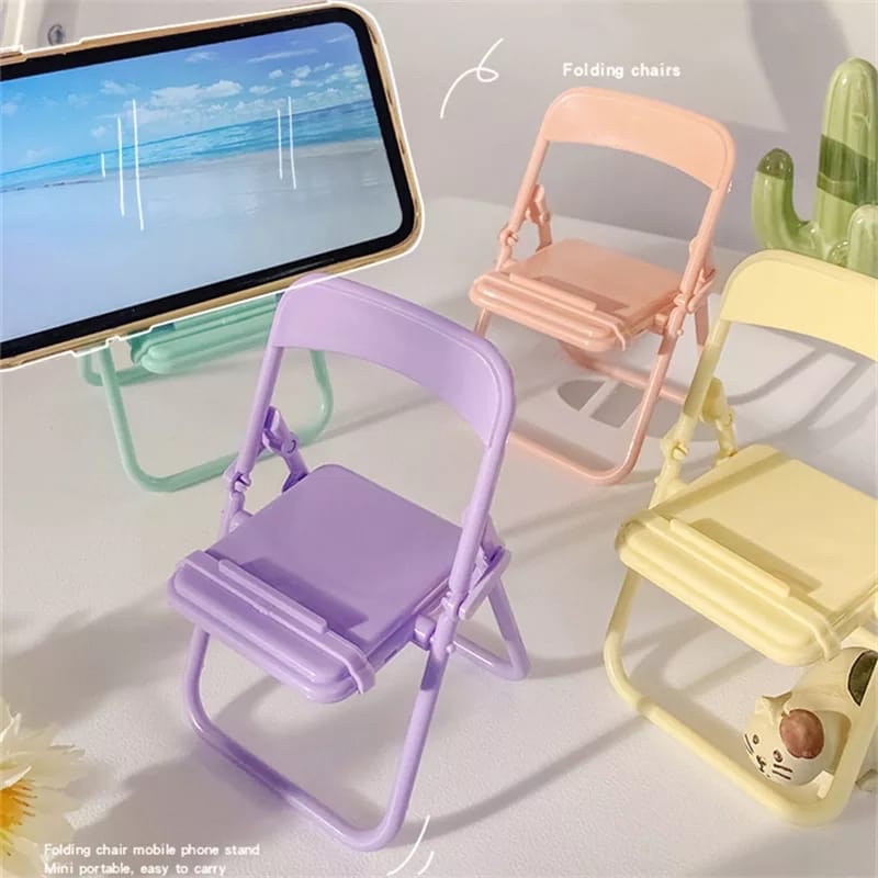 Desk Setup Organization - ที่วางโทรศัพท์รูปทรงเก๋ไก๋ ที่วางโทรศัพท์แบบตั้งโต๊ะอเนกประสงค์ สำหรับตกแต่งโต๊ะทำงาน อุปกรณ์เสริมสำนักงานและบ้าน