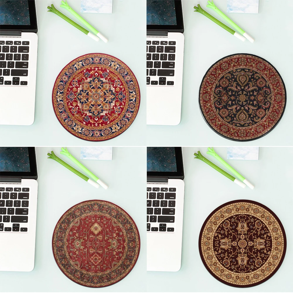 Desk Setup Pegboard - เปอร์เซียพรมพรมสํานักงานคอมพิวเตอร์เมาส์Padแผ่นรองเม้าส์โต๊ะภายในคีย์บอร์ดPcการตั้งค่าอุปกรณ์เสริม 220x220/200x200 มม.เดสก์ท็อป