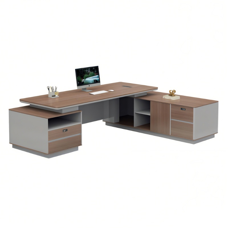 Desk Setup Corner - ชุดโต๊ะทำงานเข้ามุมแบบทันสมัยพร้อมไฟส่องสว่างในตัวและระบบควบคุมความสว่างที่ปรับได้เพื่อการมองเห็นที่ดีที่สุด