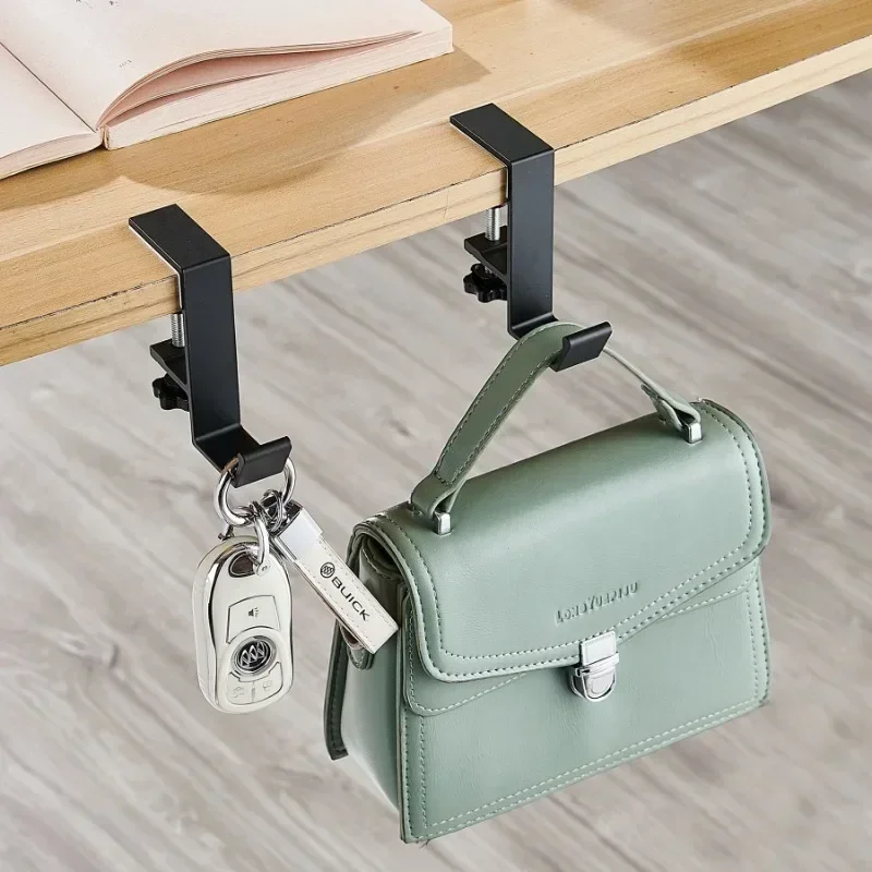 ตะขอแขวนขอบโต๊ะปรับได้ 1/2 ชิ้ - Desk Setup Organization บทวิจารณ์และราคา
