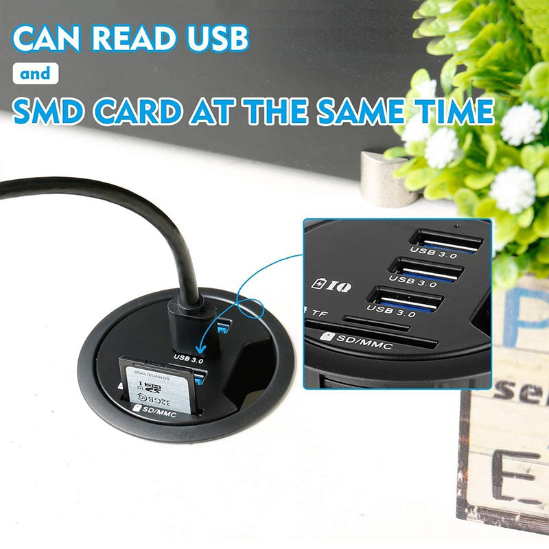 อะแดปเตอร์ฮับ3.0 USB 3/4พอร์ตส - Desk Setup Hub บทวิจารณ์และราคา