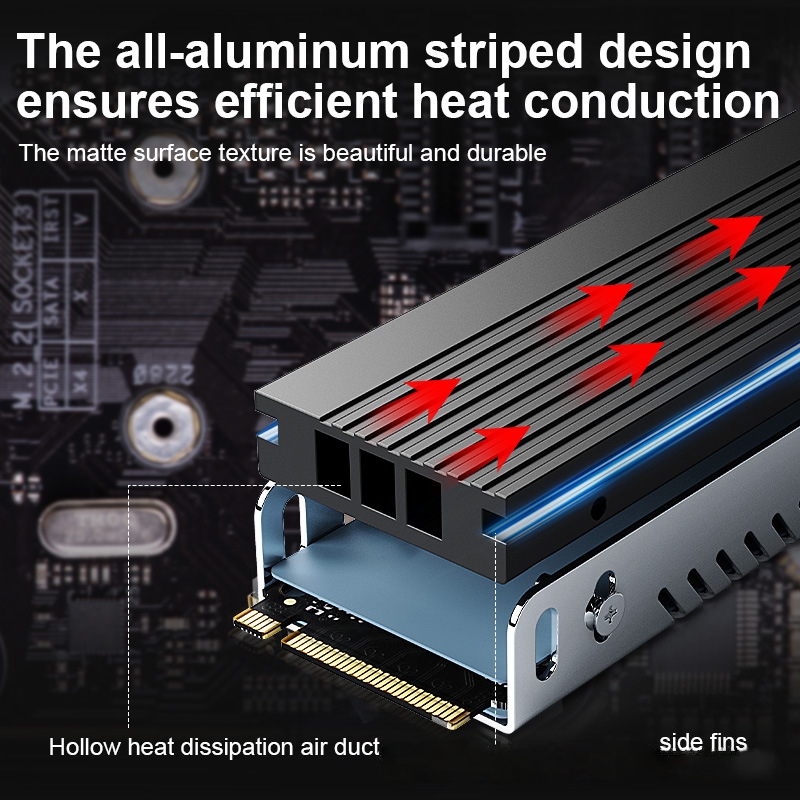 M.2 SSD ฮีทซิงค์ M2 2280 ฮาร์ด - Desk Setup Ps5 บทวิจารณ์และราคา