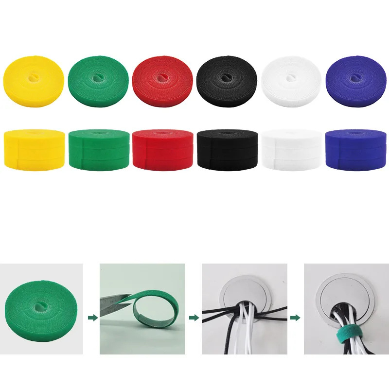 1/2/3 ชิ้น สายรัดจัดเก็บสายเคเ - Cable Velcro Strap บทวิจารณ์และราคา