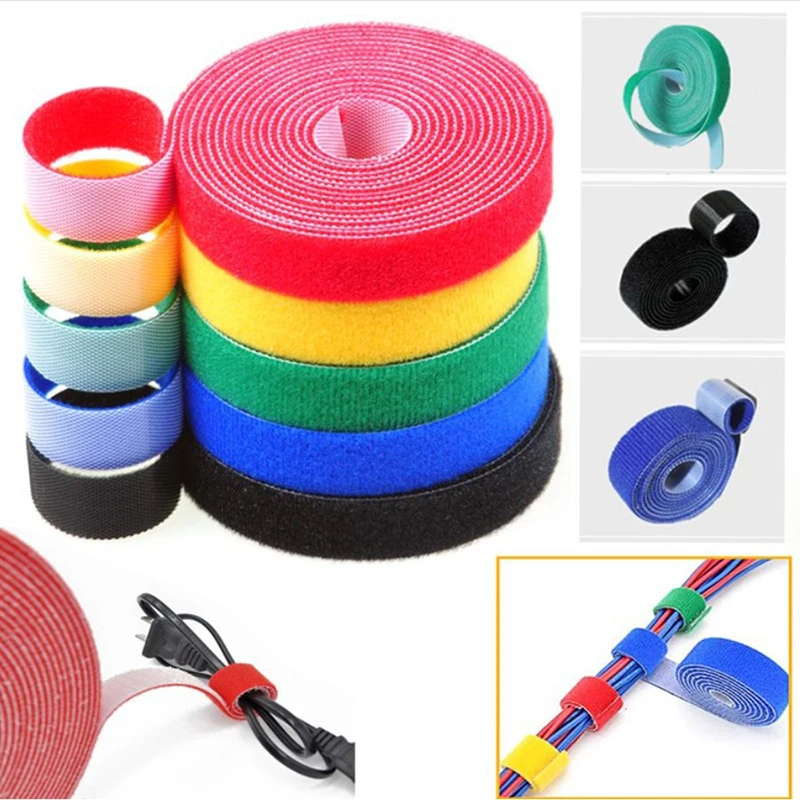 1/2/3 ชิ้น สายรัดจัดเก็บสายเคเ - Cable Velcro Strap บทวิจารณ์และราคา