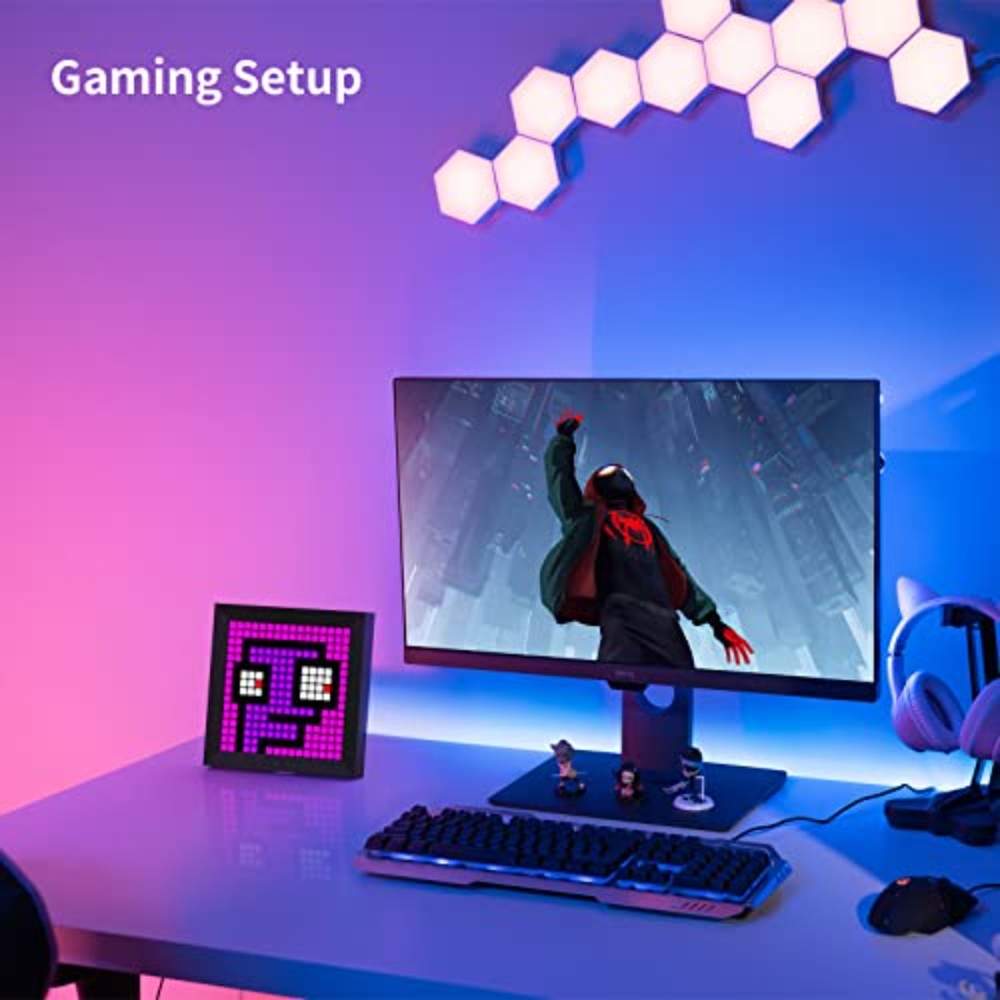 แผงแสดงผลพิกเซลไฟ LED เหมาะสำห - Desk Setup Lighting บทวิจารณ์และราคา