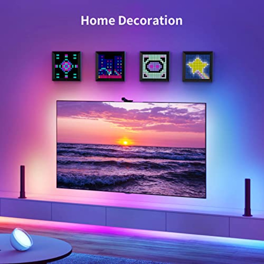 แผงแสดงผลพิกเซลไฟ LED เหมาะสำห - Desk Setup Lighting บทวิจารณ์และราคา