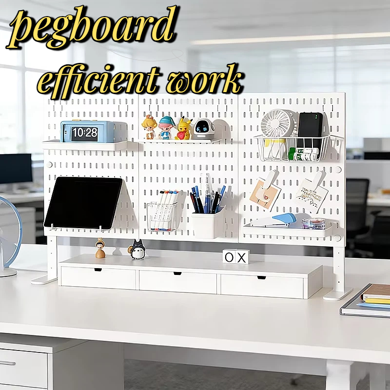 แผ่นเพ็กบอร์ด PP ขนาด 30×30 ซม - Desk Setup Organization บทวิจารณ์และราคา
