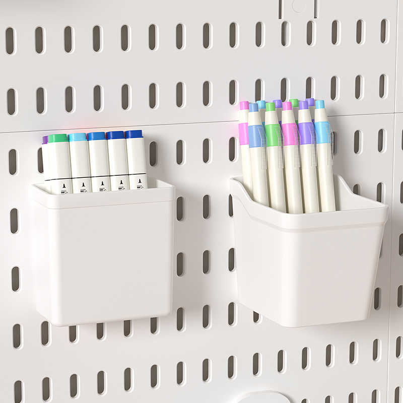 แผ่นเพ็กบอร์ด PP ขนาด 30×30 ซม - Desk Setup Organization บทวิจารณ์และราคา