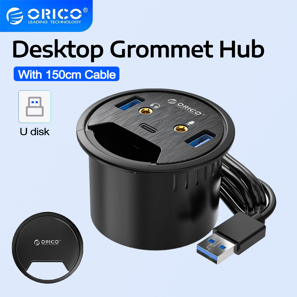 ORICO Desktop Grommet USB 3.0  - Desk Setup Hub บทวิจารณ์และราคา