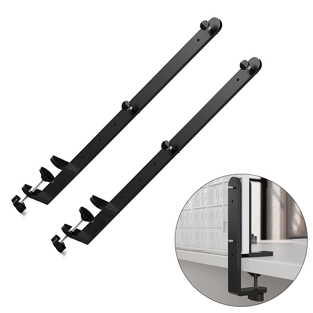 2 ชิ้นขยายโต๊ะหนีบ Nailless Pe - Desk Setup Pegboard บทวิจารณ์และราคา