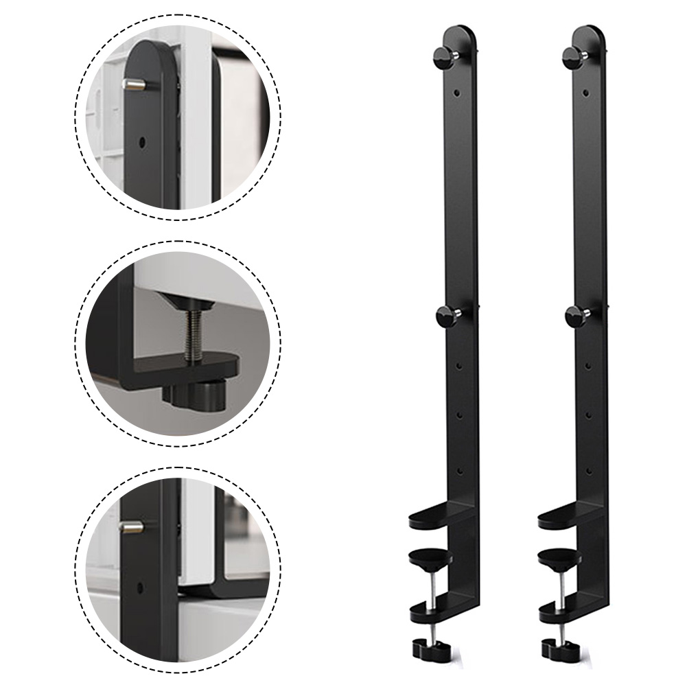 2 ชิ้นขยายโต๊ะหนีบ Nailless Pe - Desk Setup Pegboard บทวิจารณ์และราคา