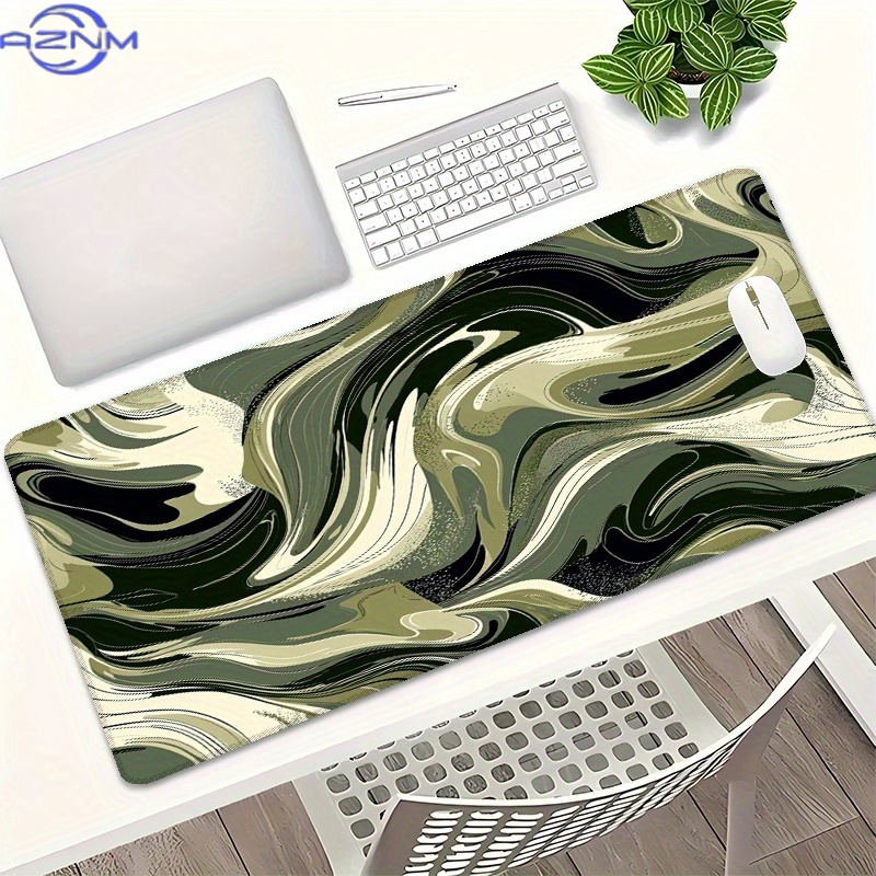 แผ่นรองเมาส์เกมมิ่งขนาดใหญ่พิเ - Desk Setup Black And White บทวิจารณ์และราคา