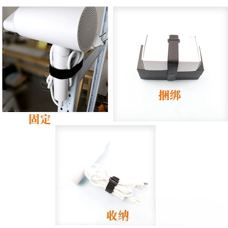 สายรัดเวลโคร สายรัดเวลโคร สายร - Cable Velcro Strap บทวิจารณ์และราคา