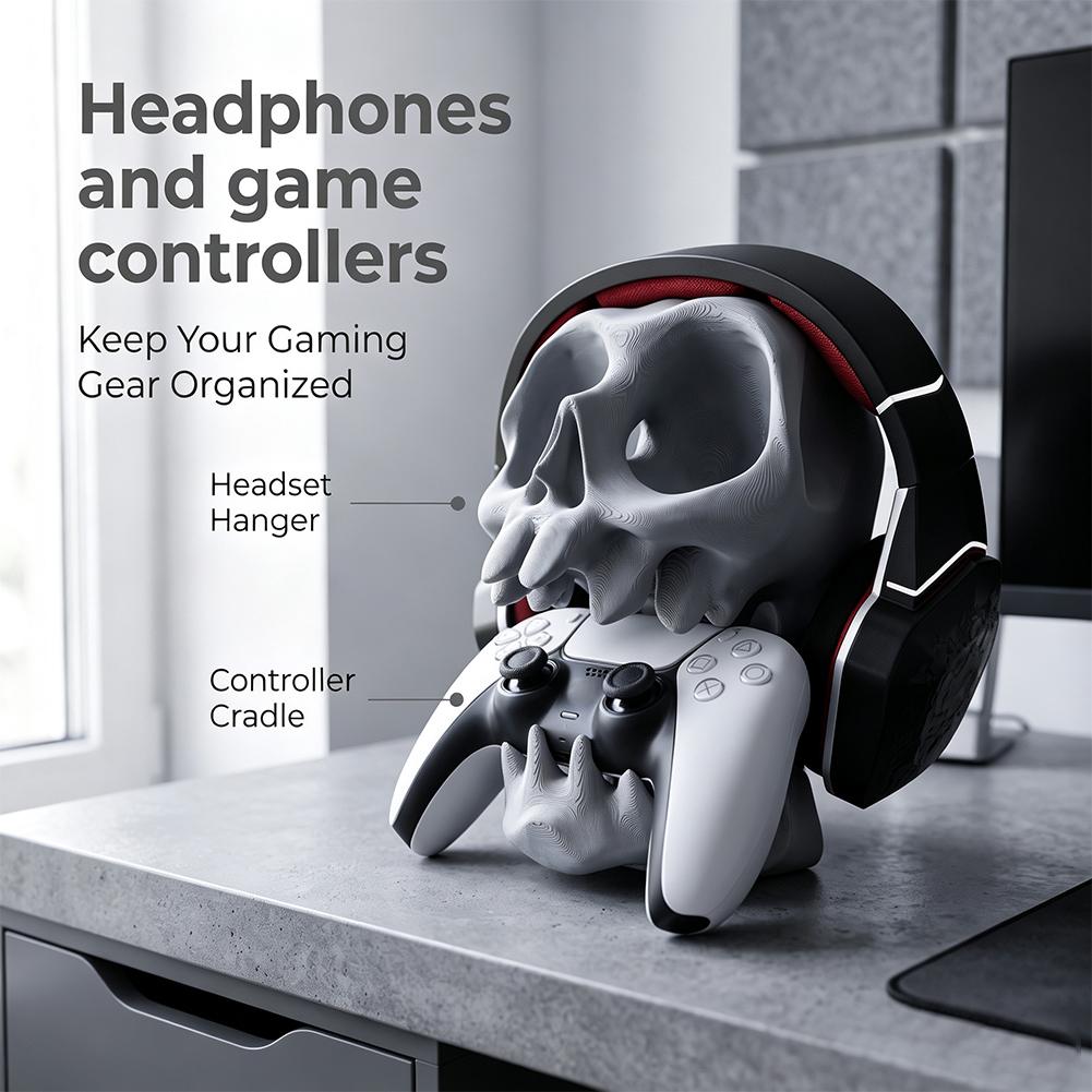 ขาตั้งหูฟังรูปโครงกระดูกสำหรับ - Desk Setup Ps5 บทวิจารณ์และราคา