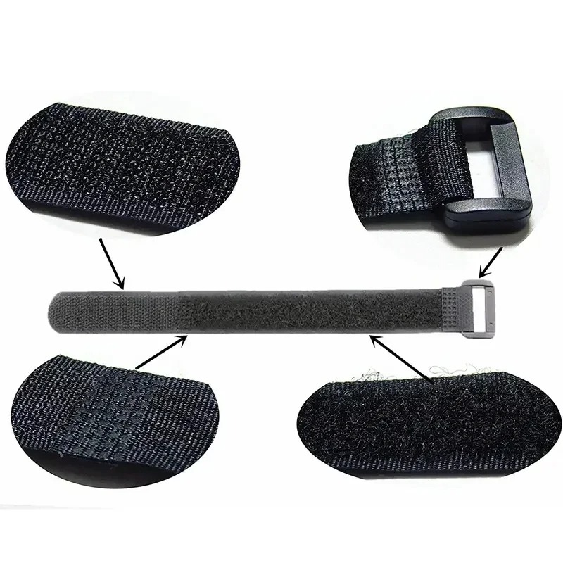สายรัดไนลอนแบบมีกาวในตัวที่ใช้ - Cable Velcro Strap บทวิจารณ์และราคา