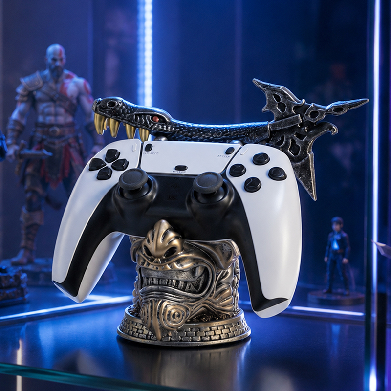 แท่นวางคอนโทรลเลอร์เกมเรซิ่นรู - Desk Setup Ps5 บทวิจารณ์และราคา