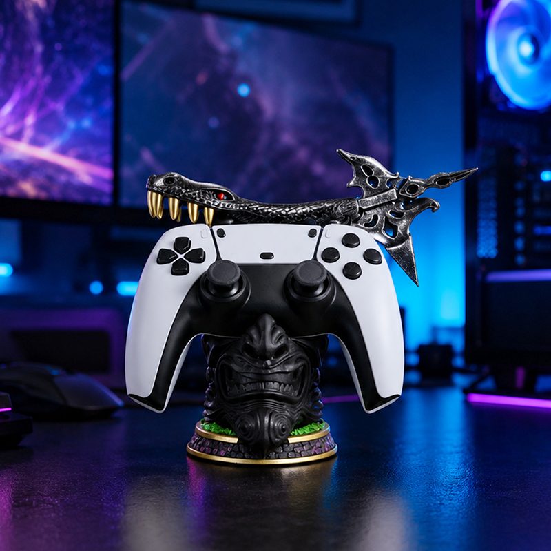 แท่นวางคอนโทรลเลอร์เกมเรซิ่นรู - Desk Setup Ps5 บทวิจารณ์และราคา