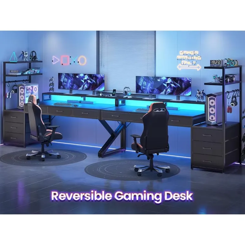 โต๊ะเกมมิ่งขนาด 55 นิ้ว พร้อมล - Desk Setup Corner บทวิจารณ์และราคา