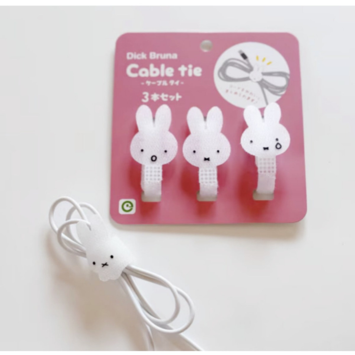 ที่เก็บสายชาร์จลายมิฟฟี่กระต่า - Cable Velcro Strap บทวิจารณ์และราคา
