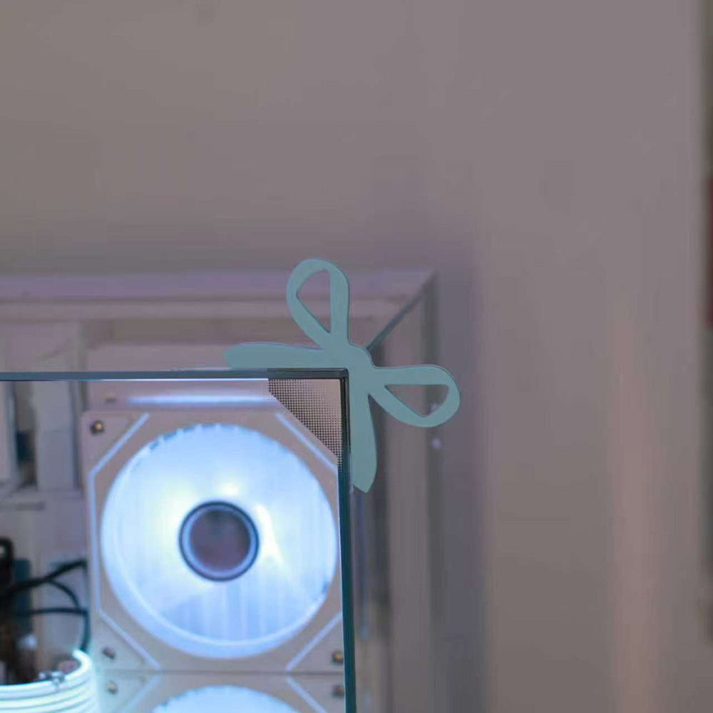 โบว์ตกแต่งมอนิเตอร์ ของตกแต่งม - Desk Setup Corner บทวิจารณ์และราคา
