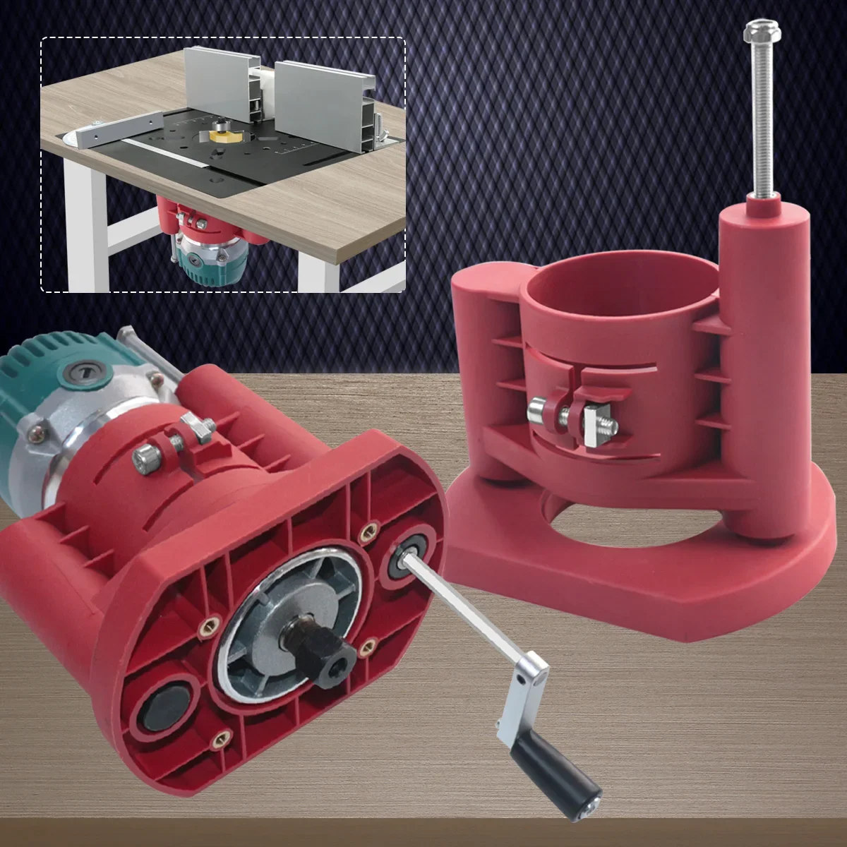 Precision Router Lift -Router  - Desk Setup Pegboard บทวิจารณ์และราคา