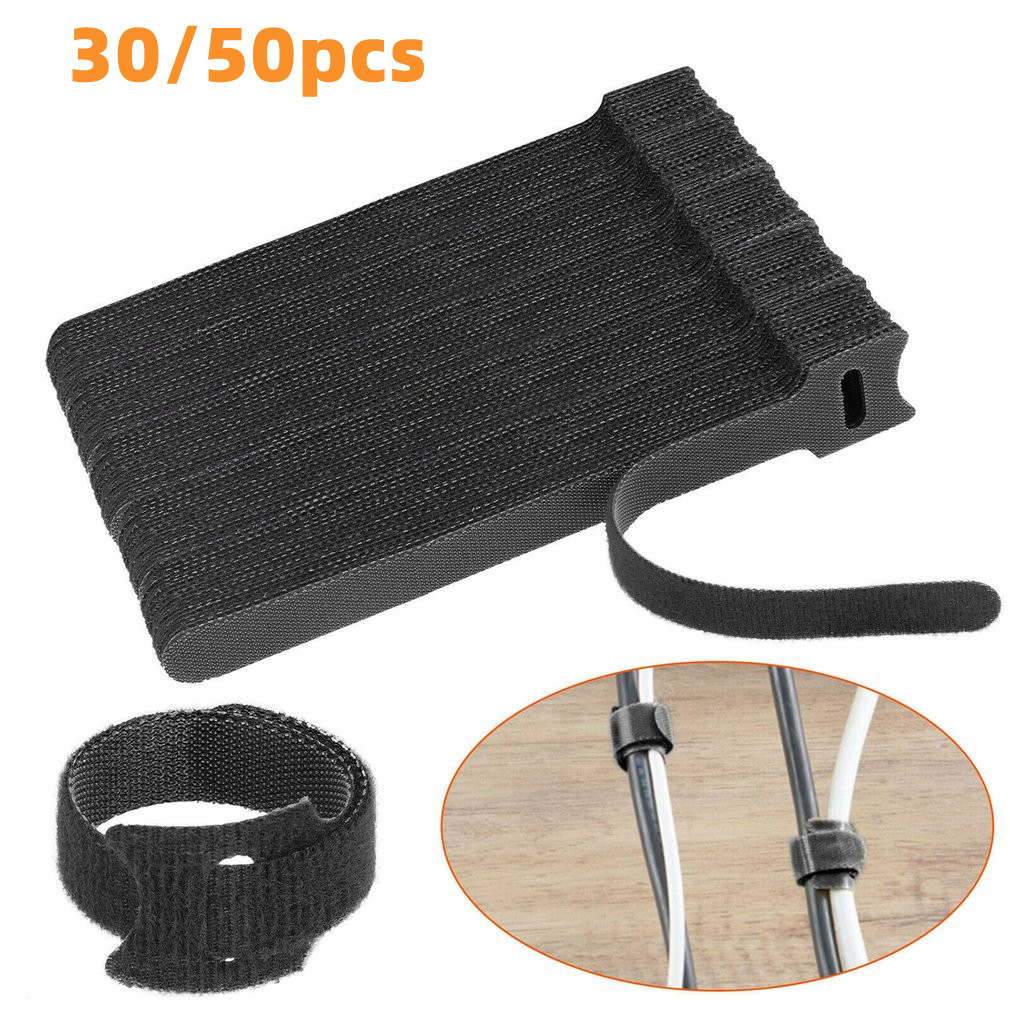 เวลโครสำหรับสายเคเบิล สายรัดเค - Cable Velcro Strap บทวิจารณ์และราคา