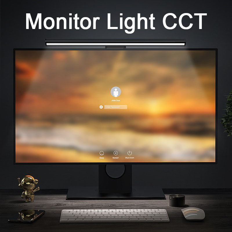 ไฟตั้งโต๊ะแบบแขวนจอ LED – ถนอม - Yellow Desk Setup บทวิจารณ์และราคา