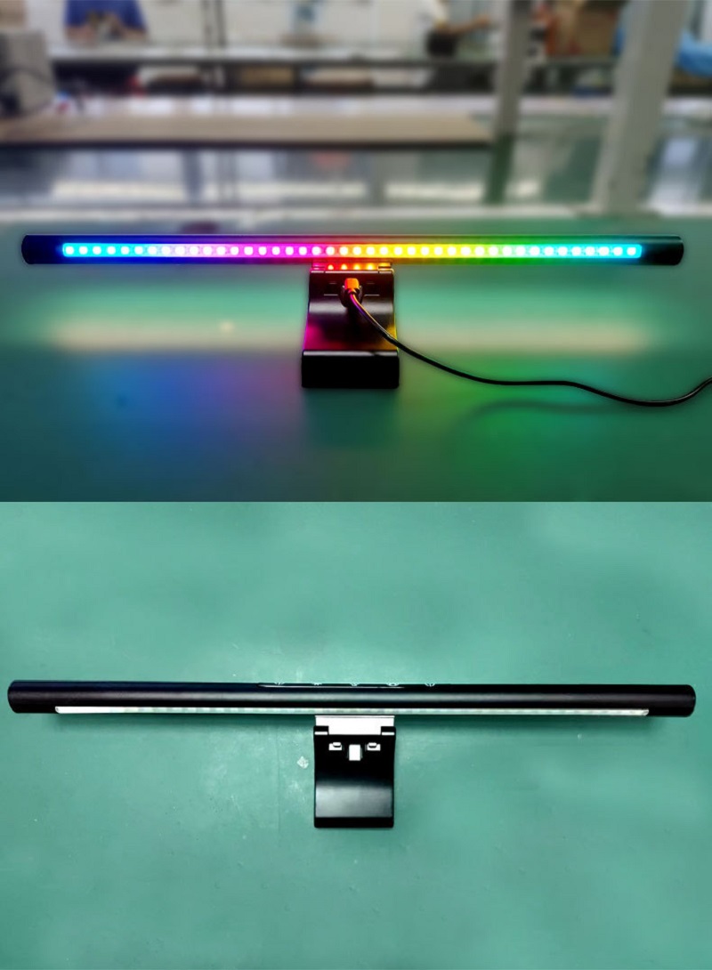 ไฟตั้งโต๊ะแบบแขวนจอ LED – ถนอม - Yellow Desk Setup บทวิจารณ์และราคา