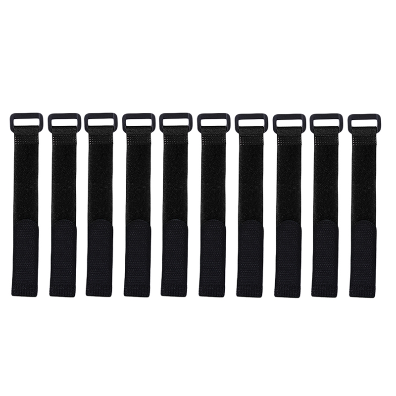 10 ชิ้น/เซ็ต Velcro Tie ตกปลา  - Cable Velcro Strap บทวิจารณ์และราคา