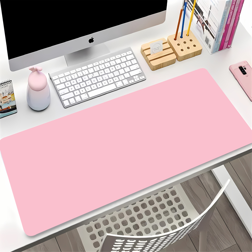 สีทึบ Gaming Mouse Pad Gamer ถ - Desk Setup Productivity บทวิจารณ์และราคา