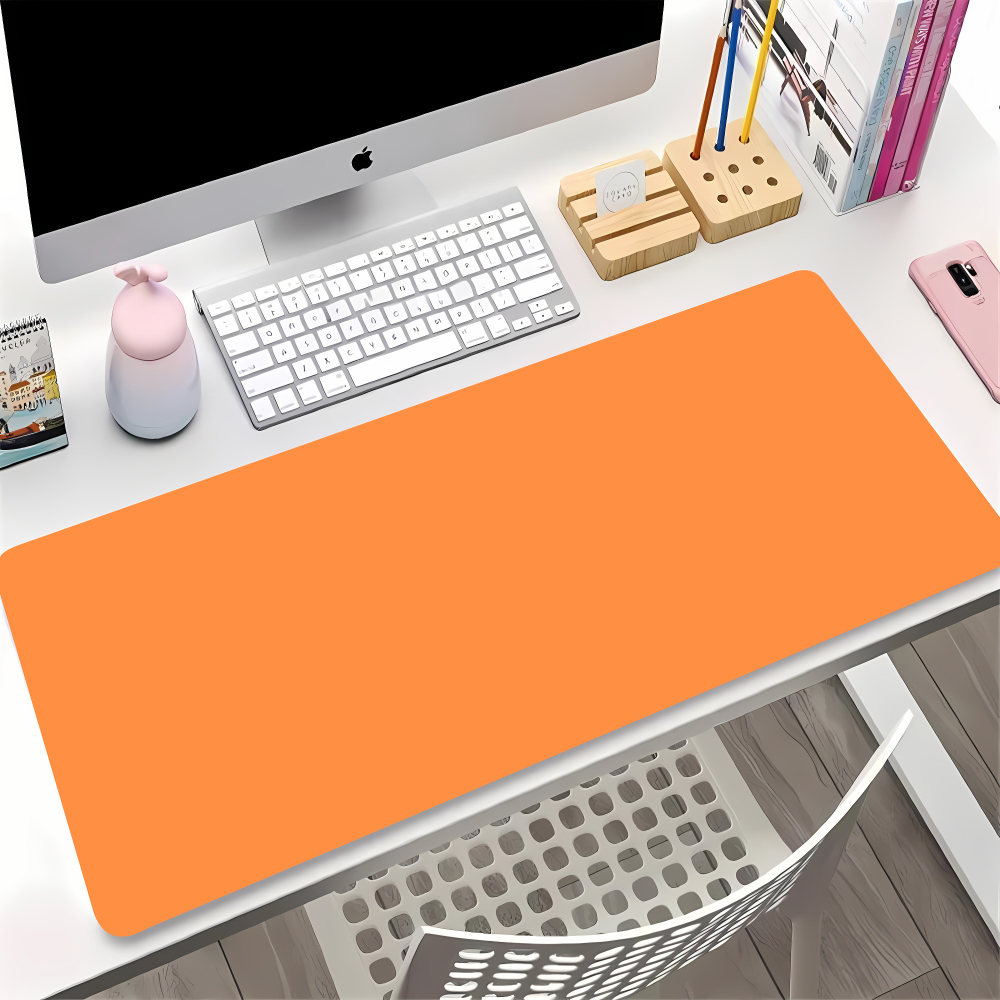สีทึบ Gaming Mouse Pad Gamer ถ - Desk Setup Productivity บทวิจารณ์และราคา
