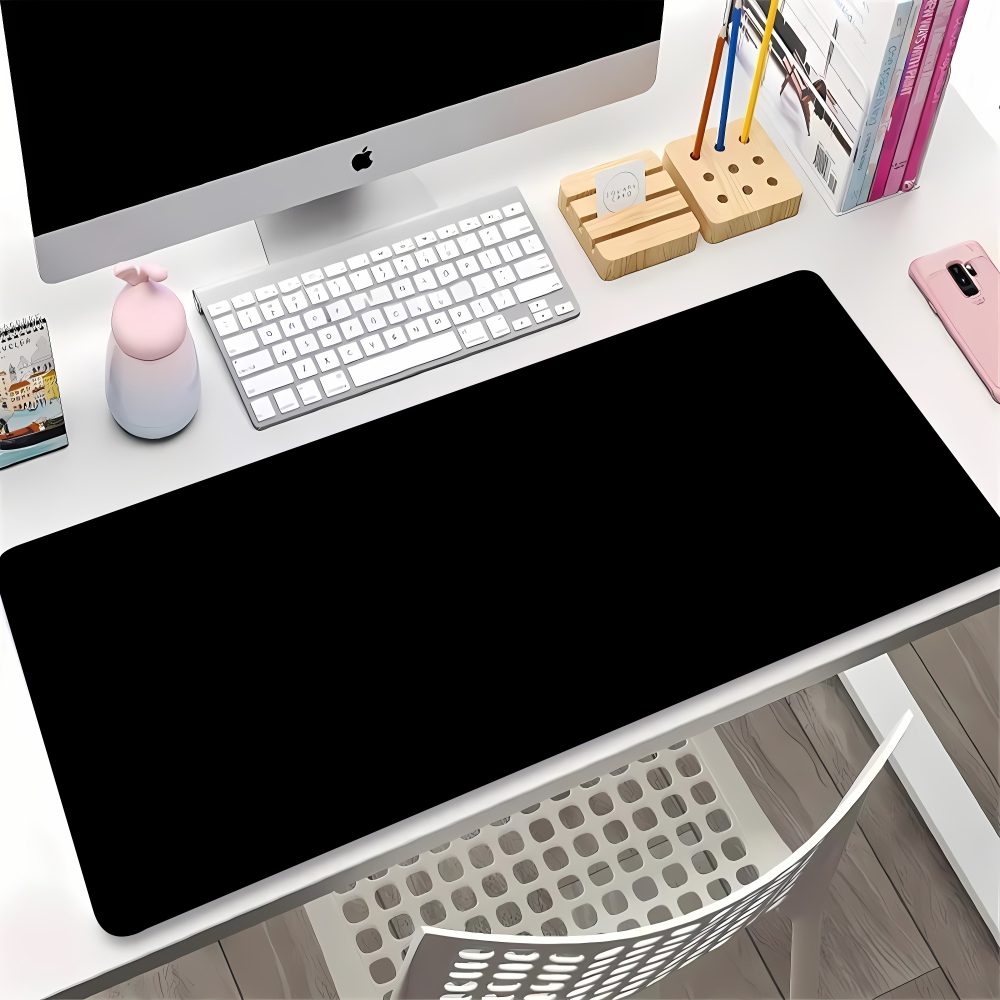 สีทึบ Gaming Mouse Pad Gamer ถ - Desk Setup Productivity บทวิจารณ์และราคา