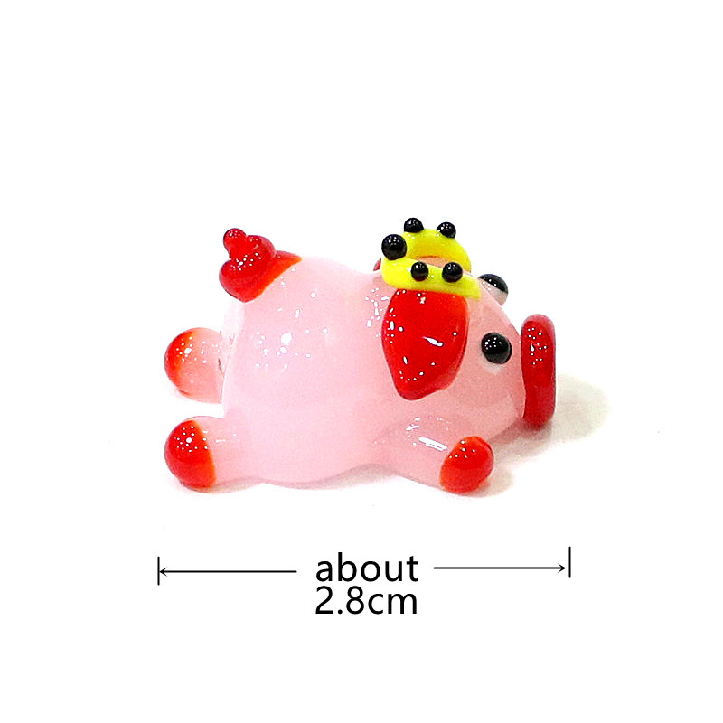 ตุ๊กตาแก้วรูปหมูสีชมพูน่ารัก ข - Desk Setup At Home บทวิจารณ์และราคา