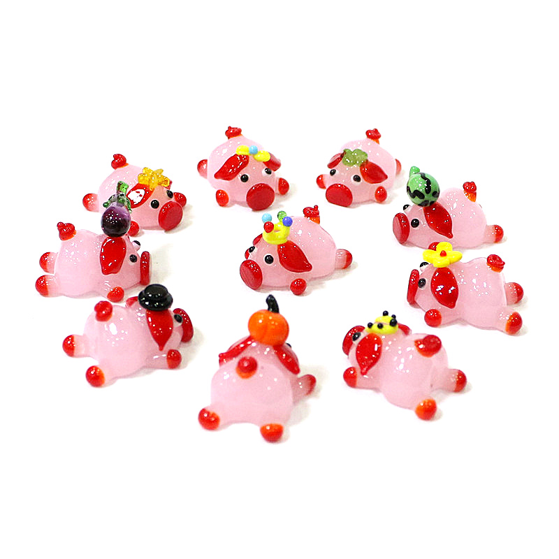 ตุ๊กตาแก้วรูปหมูสีชมพูน่ารัก ข - Desk Setup At Home บทวิจารณ์และราคา