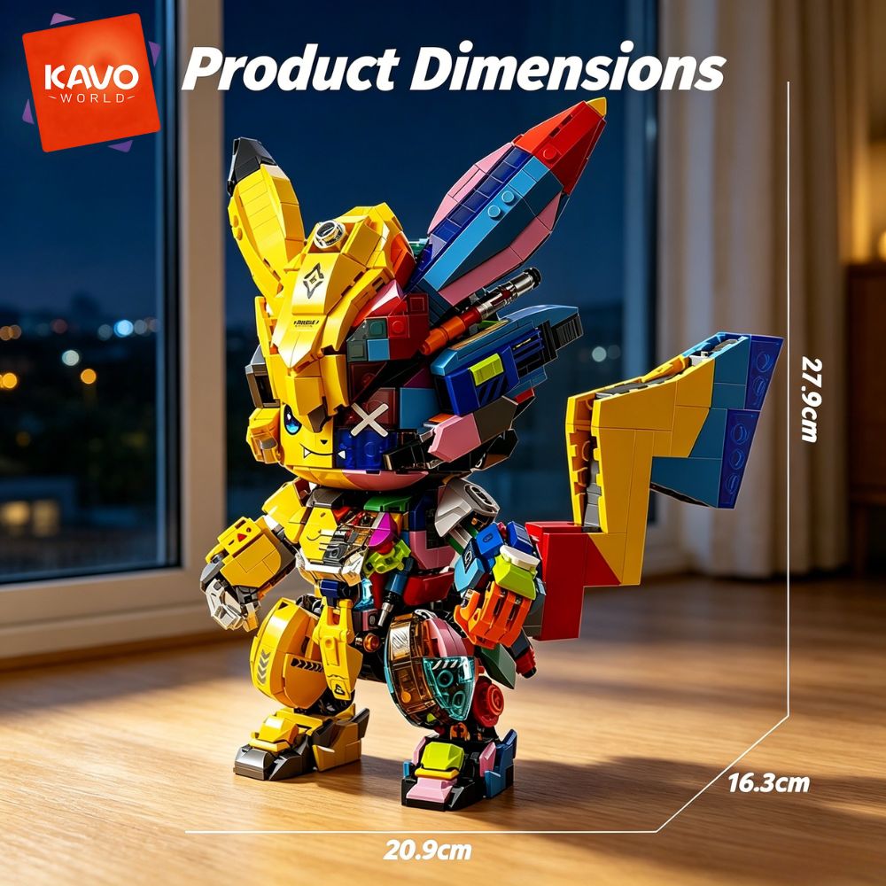 KAVOWORLD 1505 ชิ้น ชุดตัวต่อแ - Yellow Desk Setup บทวิจารณ์และราคา
