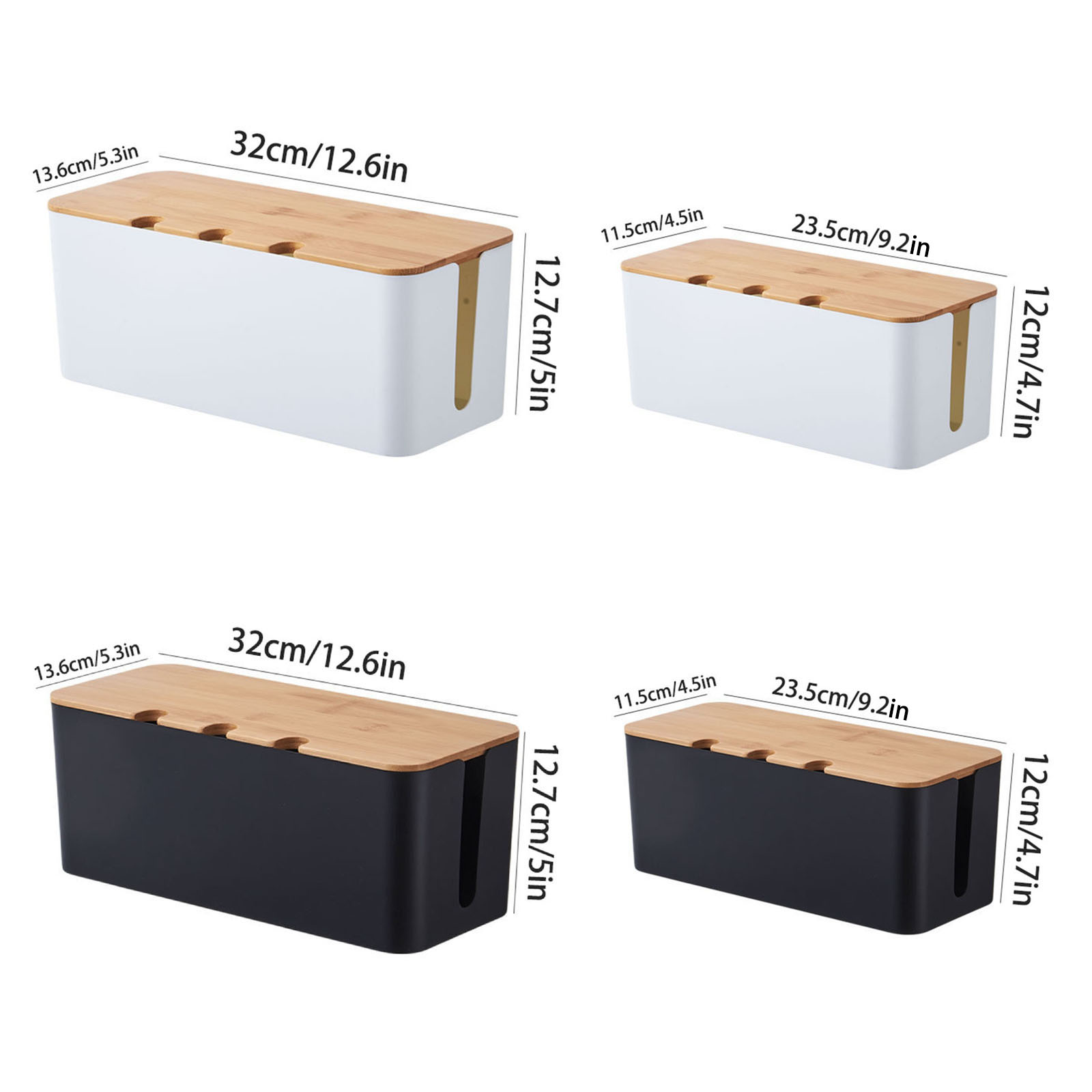กล่องจัดการสายเคเบิลขนาดใหญ่ - - Desk Setup Hub บทวิจารณ์และราคา