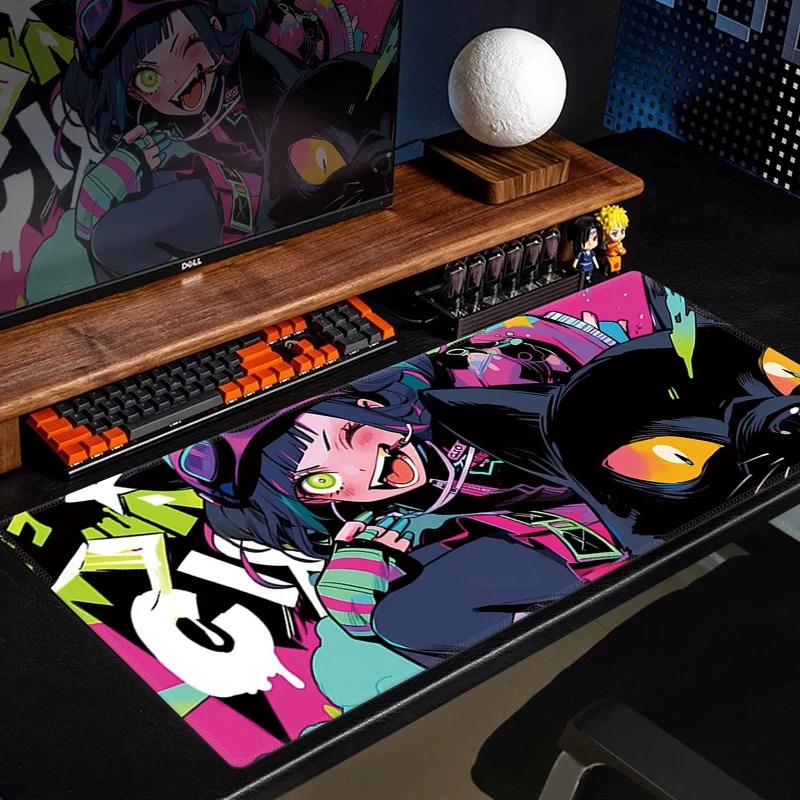 แผ่นรองเมาส์เกมมิ่งลายอนิเมะแม - Yellow Desk Setup บทวิจารณ์และราคา