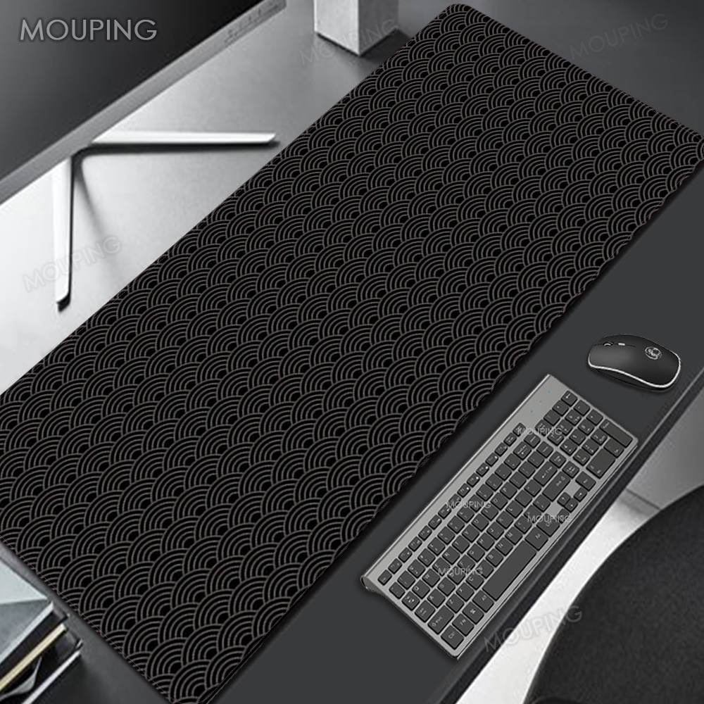 แผ่นรองเมาส์สีดำ อุปกรณ์เสริมส - Desk Setup Black And White บทวิจารณ์และราคา