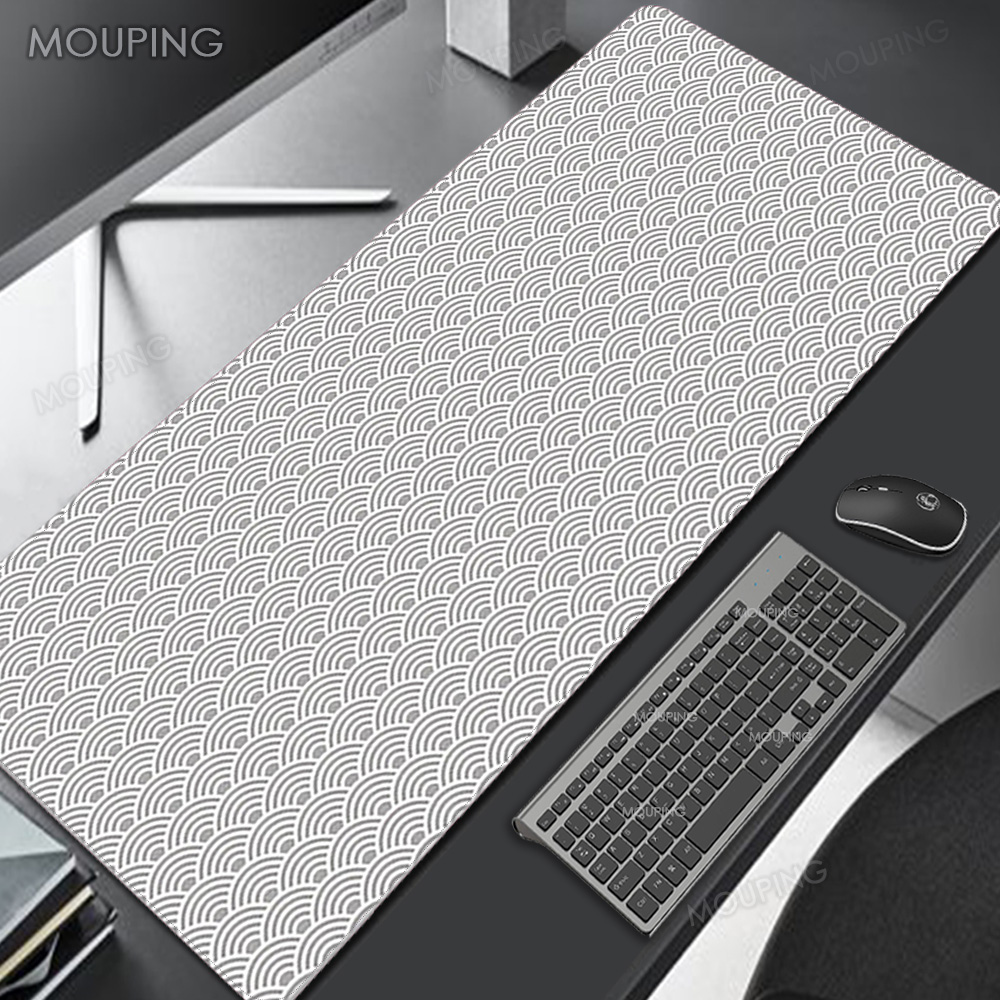 แผ่นรองเมาส์สีดำ อุปกรณ์เสริมส - Desk Setup Black And White บทวิจารณ์และราคา
