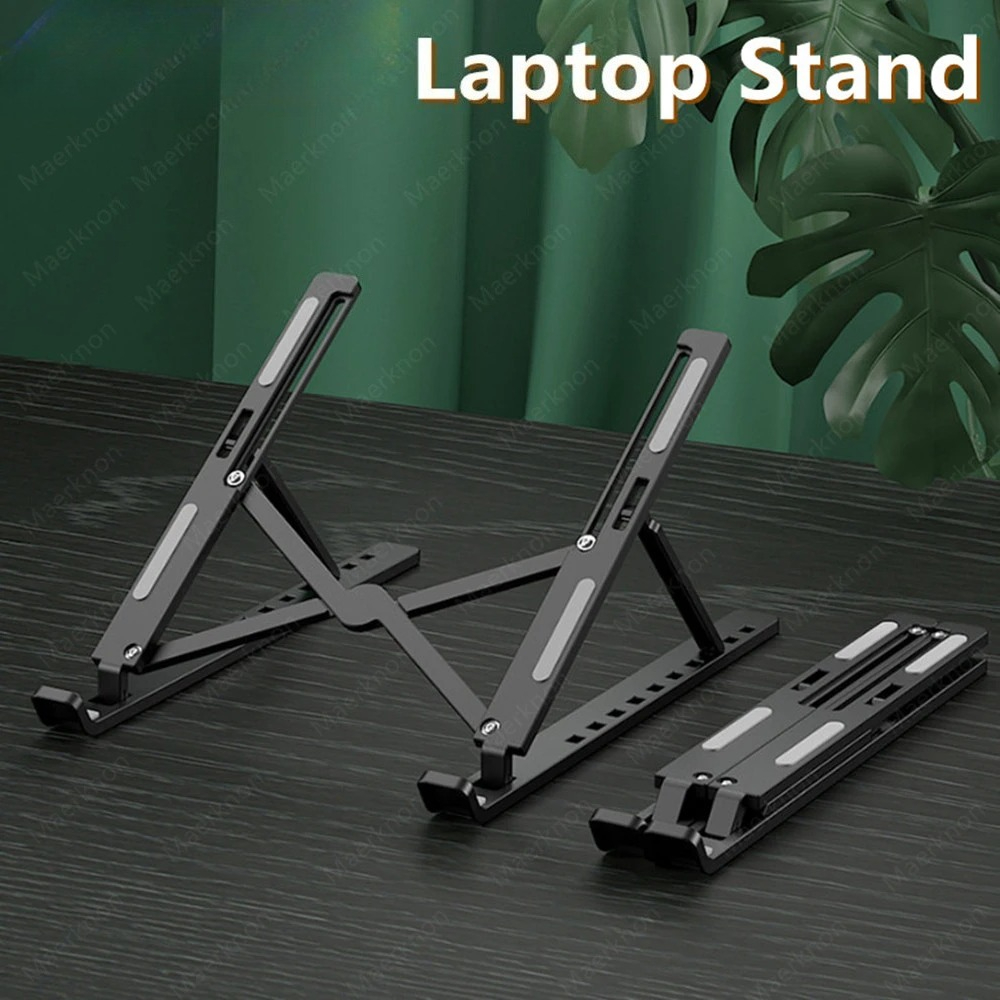 ขาตั้งแล็ปท็อปแบบพับได้แบบพกพา - Desk Setup Macbook บทวิจารณ์และราคา