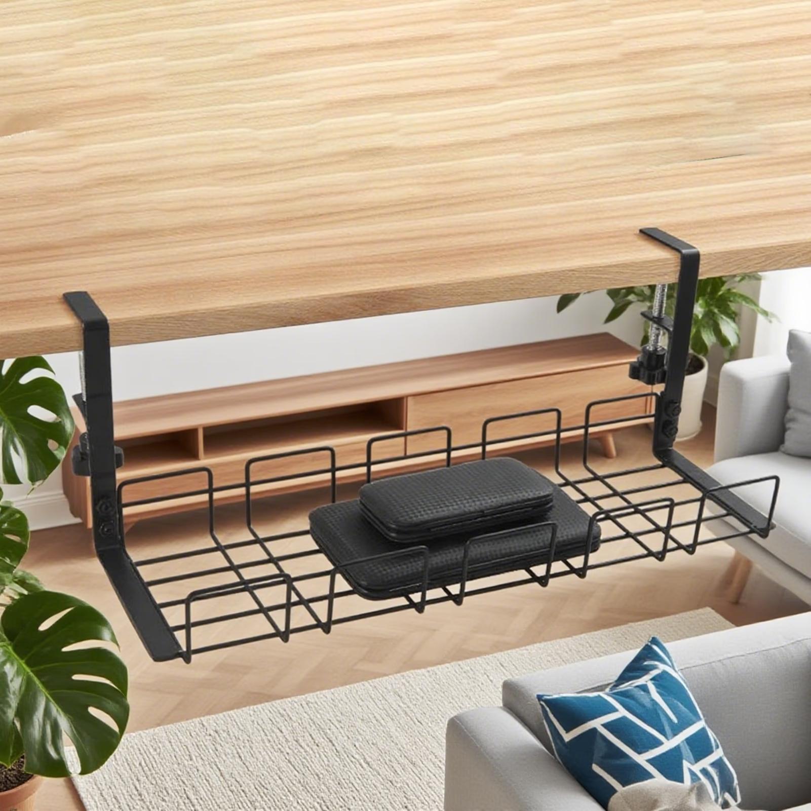 การจัดการสายไฟใต้โต๊ะตารางสายเ - Desk Setup Studio บทวิจารณ์และราคา