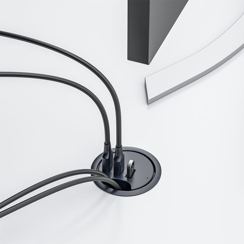 USB HUB 3.0 Mount Desktop Dock - Desk Setup Hub บทวิจารณ์และราคา