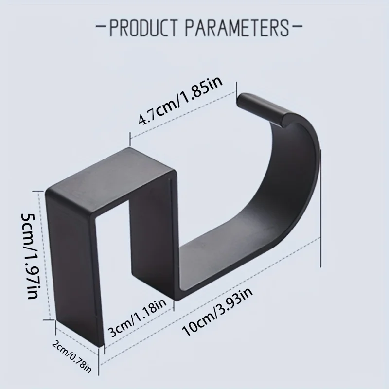 อลูมิเนียมโต๊ะ Hook Organizer  - Desk Setup Black And White บทวิจารณ์และราคา